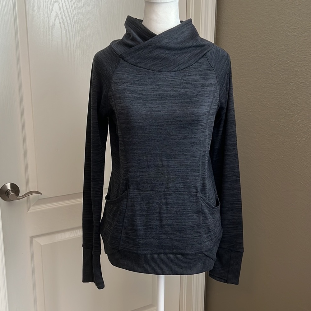 90 Degree by Reflex Funnelneck Dark Grey Size Small